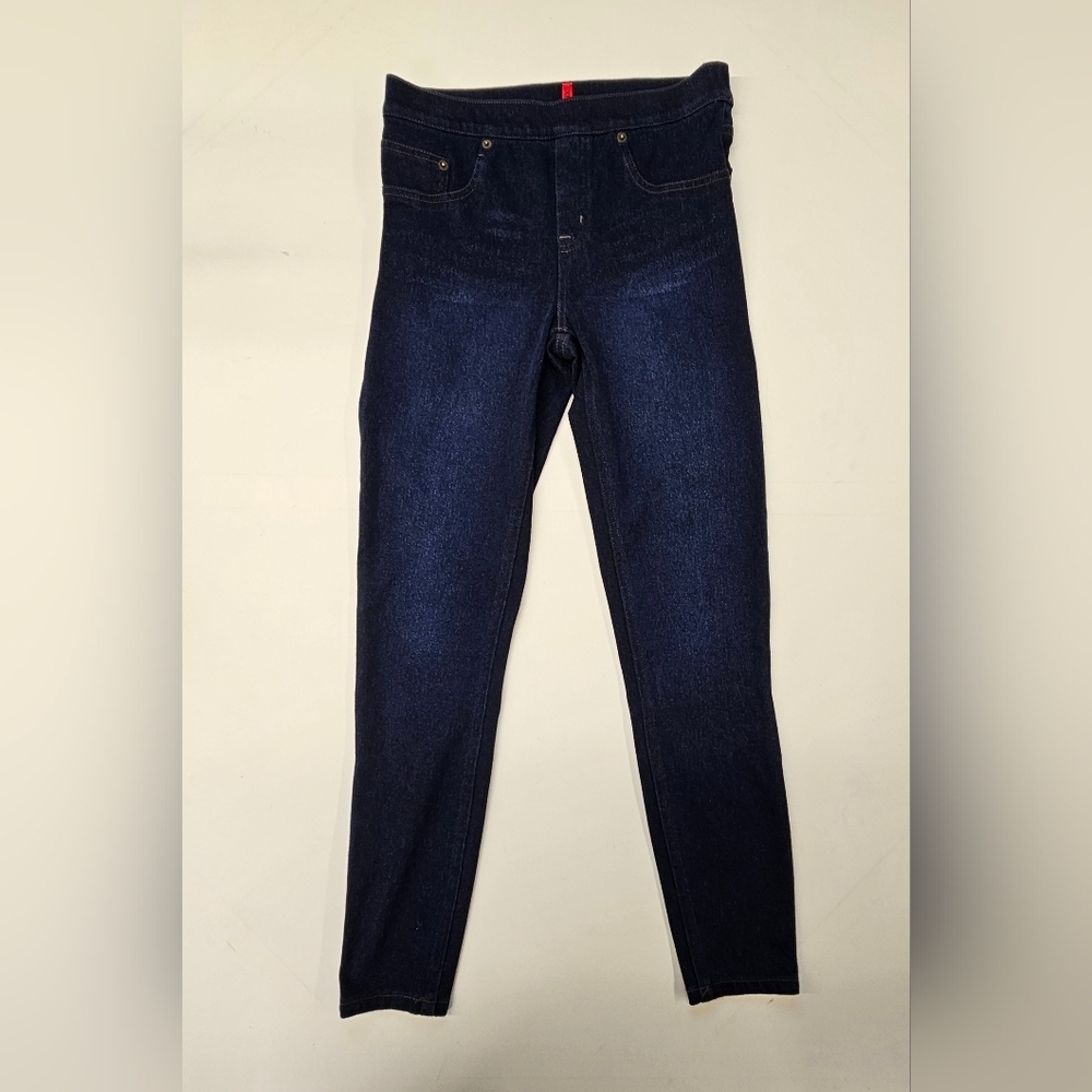 Spanx Blue Jean-ish Ankle Leggings Medium Blue